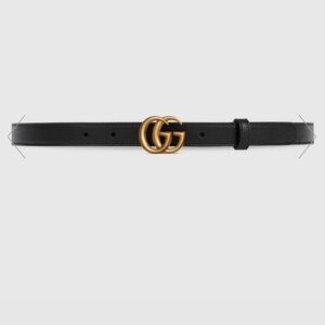 Gucci Marmont Thin Belt - Like new with dust bag and box
